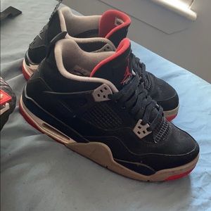 COPY - - black & red jordan 4s